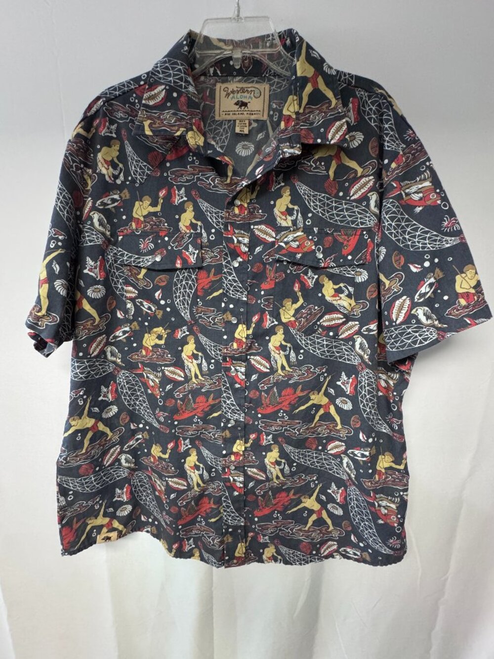 Western Aloha Short Sleeve Shirt